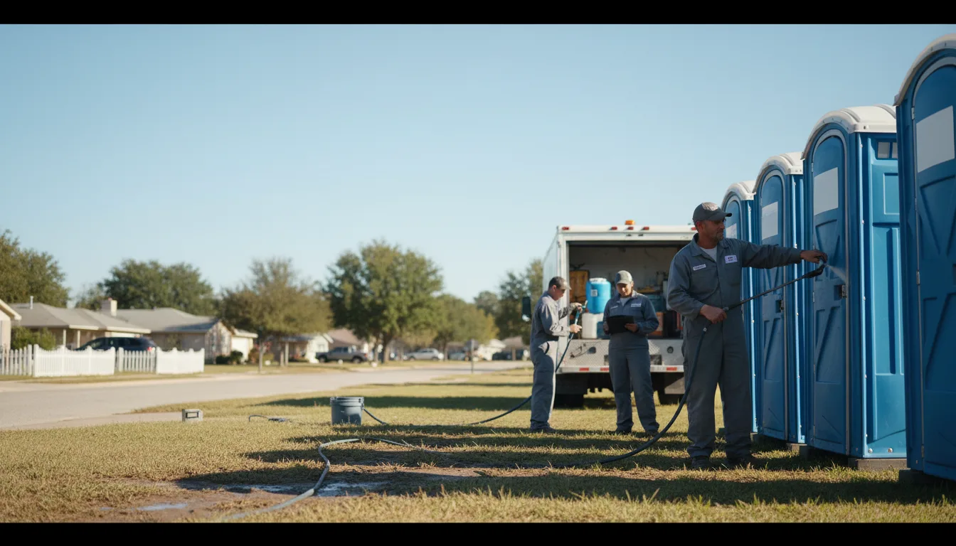 Long-Term Portable Toilet Rental in Highland, WI near me